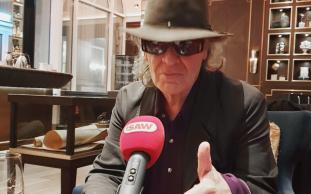 Udo Lindenberg beim Interview